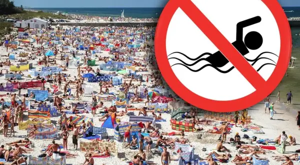 Gdzie zakaz kąpieli nad Bałtykiem? Sprawdź, które plaże są zamknięte